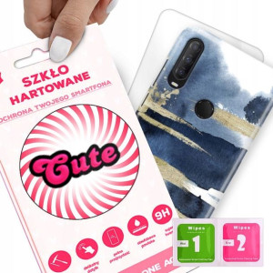 Etui + Szkło do ALCATEL 1S 2020 Eleganckie Wzory