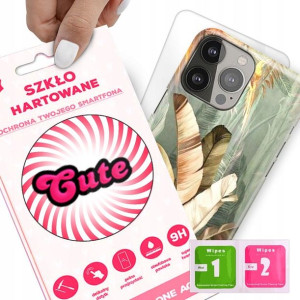Etui + Szkło do IPHONE 13 PRO MAX Eleganckie Wzory