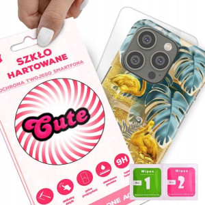 Etui + Szkło do IPHONE 14 PRO Eleganckie Top Wzory