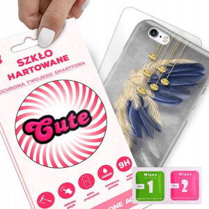 Etui + Szkło do iPHONE 6 PLUS Eleganckie Top Wzory