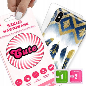 Etui + Szkło do iPHONE XS MAX Eleganckie Top Wzory