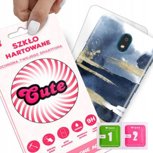 Etui + Szkło do LG K30 2019 Eleganckie Top Wzory