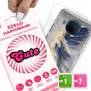Etui + Szkło do NOKIA 5.4 Eleganckie Case Wzory