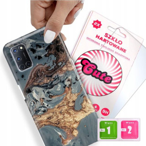Etui + Szkło do OPPO A72 Case Marmurki Top Wzory
