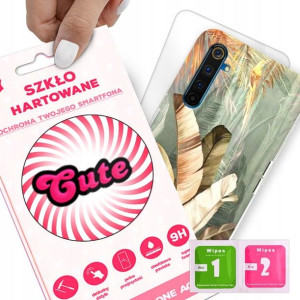 Etui + Szkło do REALME 6 PRO Eleganckie Top Wzory