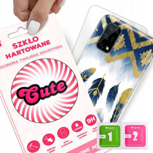 Etui + Szkło do REALME 7 5G Eleganckie Top Wzory