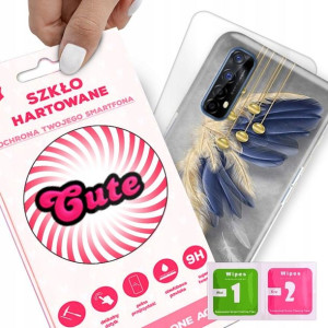 Etui + Szkło do REALME 7 Eleganckie Case Top Wzory