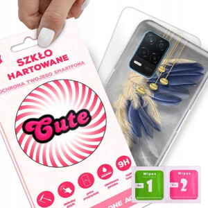 Etui + Szkło do REALME 8 5G Eleganckie Top Wzory