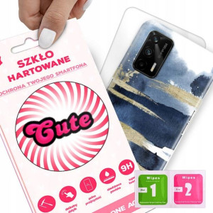 Etui + Szkło do REALME GT 5G Eleganckie Top Wzory