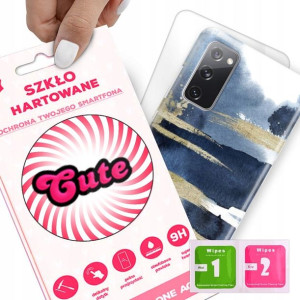 Etui + Szkło do SAMSUNG S20 LITE Eleganckie Wzory