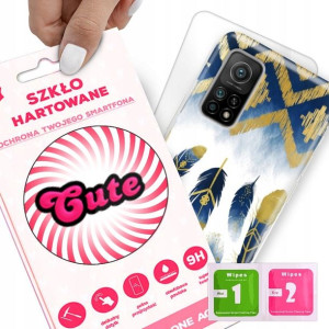 Etui + Szkło do XIAOMI MI 10T 5G Eleganckie Wzory