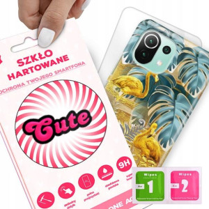 Etui + Szkło do XIAOMI Mi 11 LITE 5G NE Top Wzory