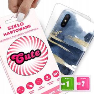 Etui + Szkło do XIAOMI REDMI 9i Eleganckie Wzory