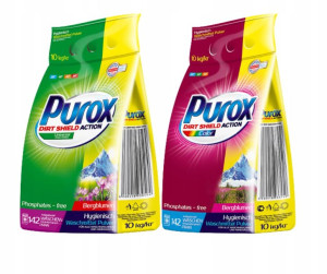 Niemiecki Proszek Purox Color+White Zestaw 2x10KG