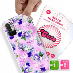 Etui + Szkło Do XIAOMI REDMI NOTE 10 5G Top Wzory