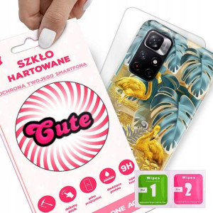 Etui + Szkło do XIAOMI REDMI NOTE 11 5G Top Wzory