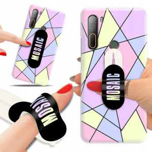 Etui + Uchwyt do HTC DESIRE U20 5G Patterny Wzory