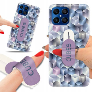 Etui + Uchwyt do HUAWEI HONOR X8 Pattern Top Wzory