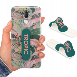 Etui + Uchwyt do HUAWEI MATE 10 LITE Kwiaty Wzory