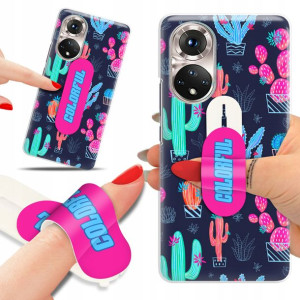 Etui + Uchwyt do HUAWEI NOVA 9 SE Patterny Wzory