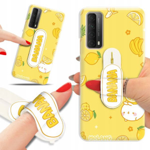 Etui + Uchwyt do HUAWEI P SMART 2021 Modne Wzory