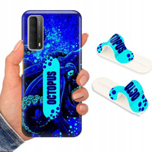 Etui + Uchwyt do HUAWEI P SMART 2021 Modne Wzory