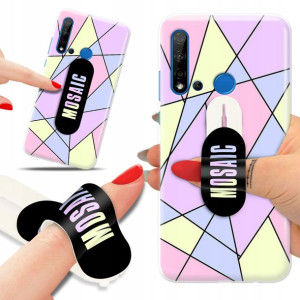 Etui + Uchwyt do HUAWEI P20 LITE 2019 Modne Wzory