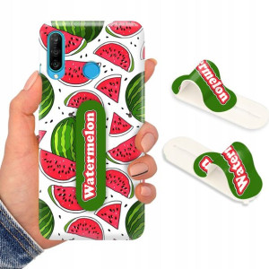 Etui + Uchwyt do HUAWEI P30 LITE Modne Top Wzory