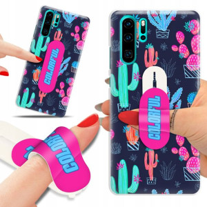 Etui + Uchwyt do HUAWEI P30 PRO Patterny Top Wzory
