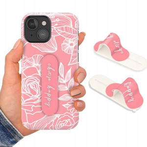 Etui + Uchwyt do IPHONE 13 MINI Kwiaty Top Wzory