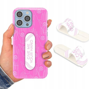 Etui + Uchwyt do iPHONE 14 PRO MAX Aesthetic Wzory