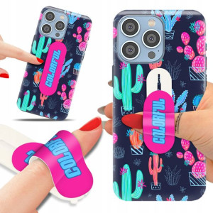 Etui + Uchwyt do IPHONE 14 PRO MAX Patterny Wzory