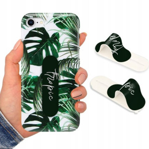Etui + Uchwyt do iPHONE SE2/ SE3 Kwiaty Top Wzory