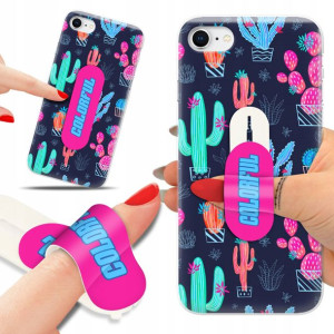 Etui + Uchwyt do iPHONE SE2/ SE3 Patterny Wzory