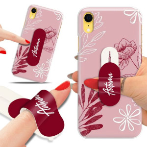 Etui + Uchwyt do iPHONE XR Patterny Case Top Wzory