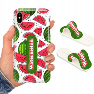 Etui + Uchwyt do iPHONE XS MAX Case Letnie Wzory
