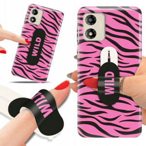 Etui + Uchwyt Do MOTOROLA E13 Dziewczęce Top Wzory