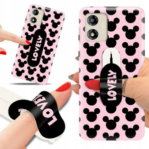 Etui + Uchwyt Do MOTOROLA E13 Kobiece Modne Wzory