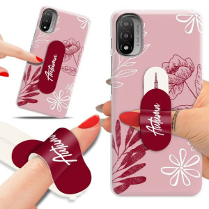 Etui + Uchwyt do MOTOROLA E20 Patterny Top Wzory
