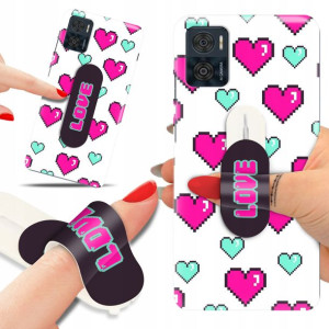 ETUI + UCHWYT do MOTOROLA E22 Case Aesthetic Wzory