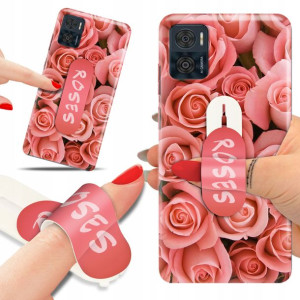 ETUI + UCHWYT do MOTOROLA E22i Flower Top Wzory