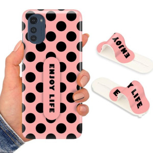 Etui + Uchwyt do MOTOROLA E32 Modne Subtelne Wzory
