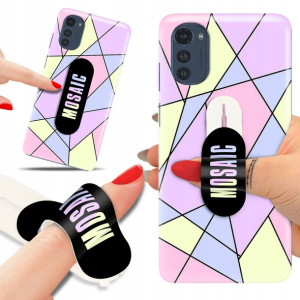 Etui + Uchwyt do MOTOROLA E32 Patterny Top Wzory