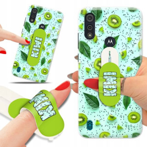 Etui + Uchwyt do MOTOROLA E6S Patterny Top Wzory