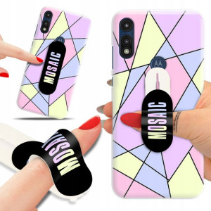 Etui + Uchwyt do MOTOROLA E7 Patterny Top Wzory