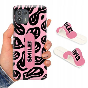 Etui + Uchwyt do MOTOROLA EDGE 20 LITE 5G Wzory