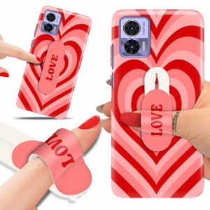 Etui + Uchwyt Do MOTOROLA EDGE 30 LITE Girl Wzory