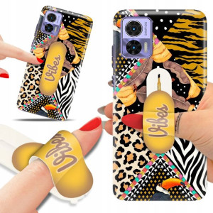 Etui + Uchwyt Do MOTOROLA EDGE 30 LITE Modne Wzory
