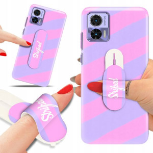 Etui + Uchwyt Do MOTOROLA EDGE 30 NEO Girl Wzory