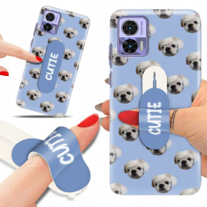 Etui + Uchwyt Do MOTOROLA EDGE 30 NEO Modne Wzory